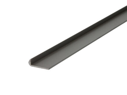 Arcansas Profil d'encadrement 1m 22mm aluminium mat anodisé 1