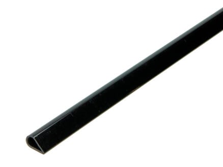 Arcansas Profil flexible 1m 5mm PVC noir 1