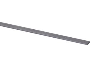 Profil plat 10x2 mm 200 cm gris