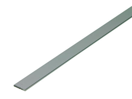 Arcansas Profil plat 2m 15mm 2mm aluminium brillant anodisé 1