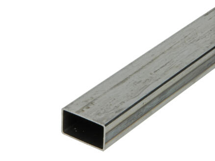 Arcansas Profil tube rectangle 1m 35x20 mm acier 1