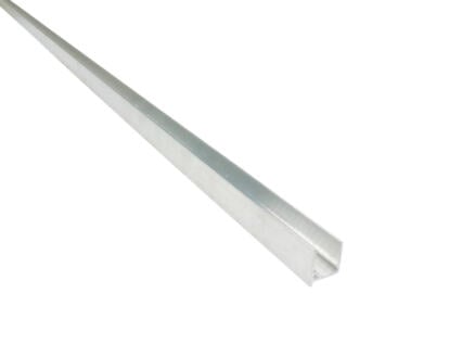 Scala Profilé d'embout pour plaques en polycarbonate 210cm 10mm aluminium 1
