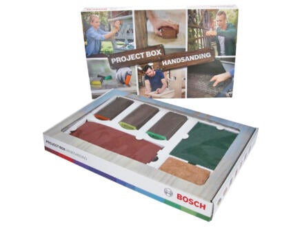Bosch Project Box pour ponçage manuel 15 pièces 1