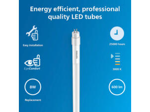 Philips ProjectLine LED TL-lamp T5 mini G5 4,5W 300mm helderwit