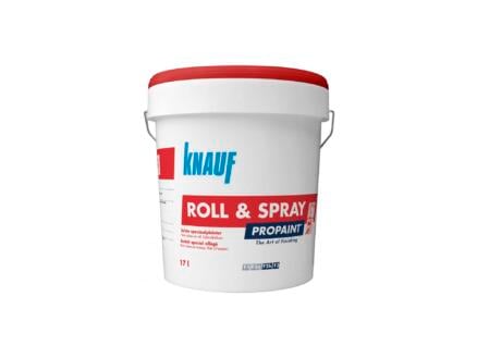 Knauf Propaint Roll & Spray plamuur 17l 1