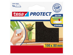 Tesa Protect patin feutre 100x80 mm brun