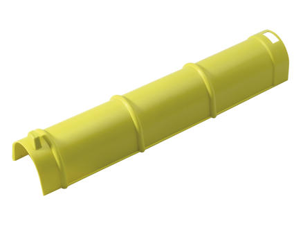 Profile Protège-câble jaune 5 pièces 1