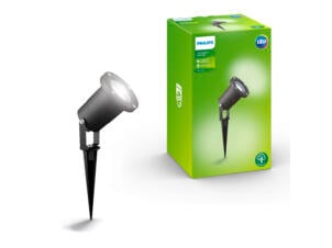 Philips Puled spot extérieur à piquer 5W GU10 noir