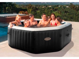 Intex Pure Spa Jet & Bubble Deluxe jacuzzi 218x71 cm 6 personen