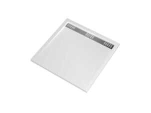 Aurlane Pure douchebak met goot vierkant 90x90 cm