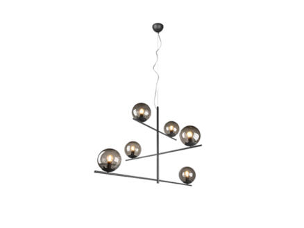 Trio Pure hanglamp E14 max. 6x28 W antraciet 1