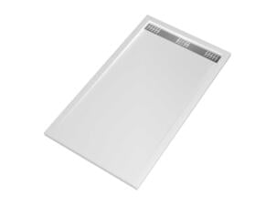 Aurlane Pure receveur de douche avec caniveau rectangle 80x140 cm