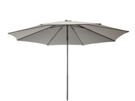 Push-Up parasol 2,5m gris clair 1