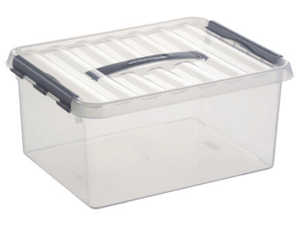 Sunware Q-Line Box opbergbox 15l transparant 1