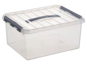 Sunware Q-Line Box opbergbox 15l transparant