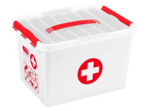 Sunware Q-Line First Aid boîte de secours sans contenu 22l