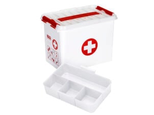 Sunware Q-line First Aid boîte de secours sans contenu 9l