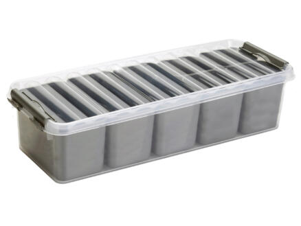 Sunware Q-line MixBox boîte de rangement 3,5l gris 1
