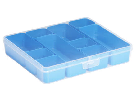 Sunware Q-line Mixed boîte de rangement grande transparent-bleu 1