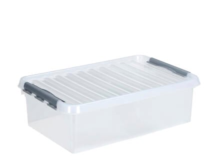 Sunware Q-line boîte de rangement 32l transparent/gris 1