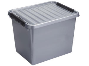 Sunware Q-line boîte de rangement 52l gris