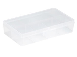Sunware Q-line boîte de rangement 8 compartiments transparent