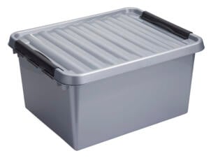 Sunware Q-line opbergbox 36l grijs