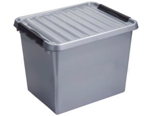 Sunware Q-line opbergbox 52l grijs