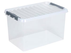 Sunware Q-line opbergbox 62l transparant