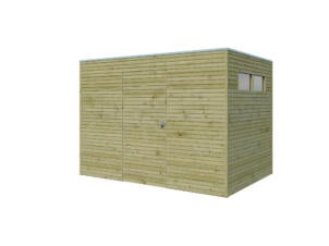 Woodlands QB I houten tuinhuis 300x210x216 cm hout geïmpregneerd