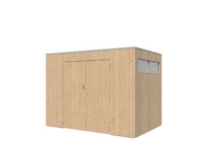 Woodlands QBV S houten tuinhuis 298x198x220 cm blokhut 1