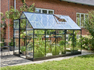 Royal well Qube 610 serre de jardin verre de sécurité