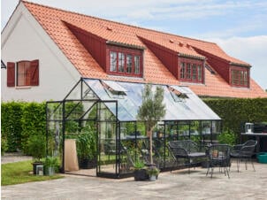 Halls Qube 816 serre veiligheidsglas zwart