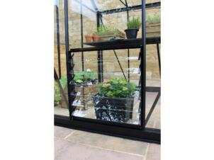 Halls Qube fenêtre à louvres 61x61 cm 6 lamelles
