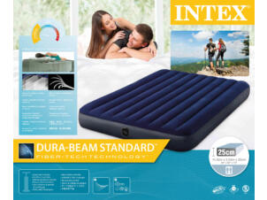Intex Queen Dura Beam Classic Downy matelas gonflable 153x203x25 cm