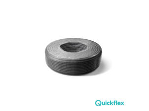 Quickflex voorbedrade buis 3G 1,5mm² 50m grijs