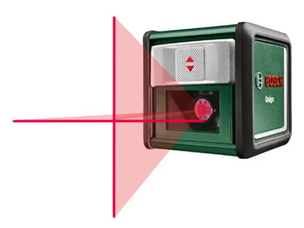 Bosch Quigo III niveau laser en croix + fixation pince 1