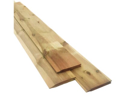 Rabat plank 300x14,5x1,9 cm geschaafd grenen 1