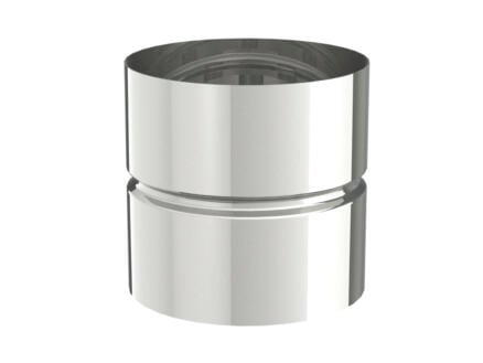 Saninstal Raccord pour flexible en aluminium 90mm 1