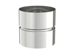 Saninstal Raccord pour flexible en aluminium 90mm