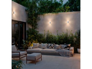 Philips Radii LED wandlamp solar 1,3W zwart
