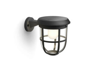 Philips Radii LED wandlamp solar 1,3W zwart