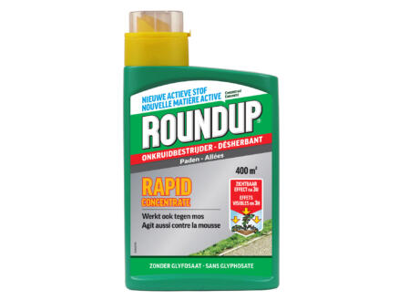 Roundup Rapid Concentrate désherbant allées 990ml 1