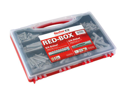 Fischer Red-Box pluggenset SX 6/8/10 UX 5/6/8/10 290 stuks 1