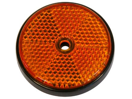 Carpoint Réflecteur rond 70mm 2 pièces orange 1