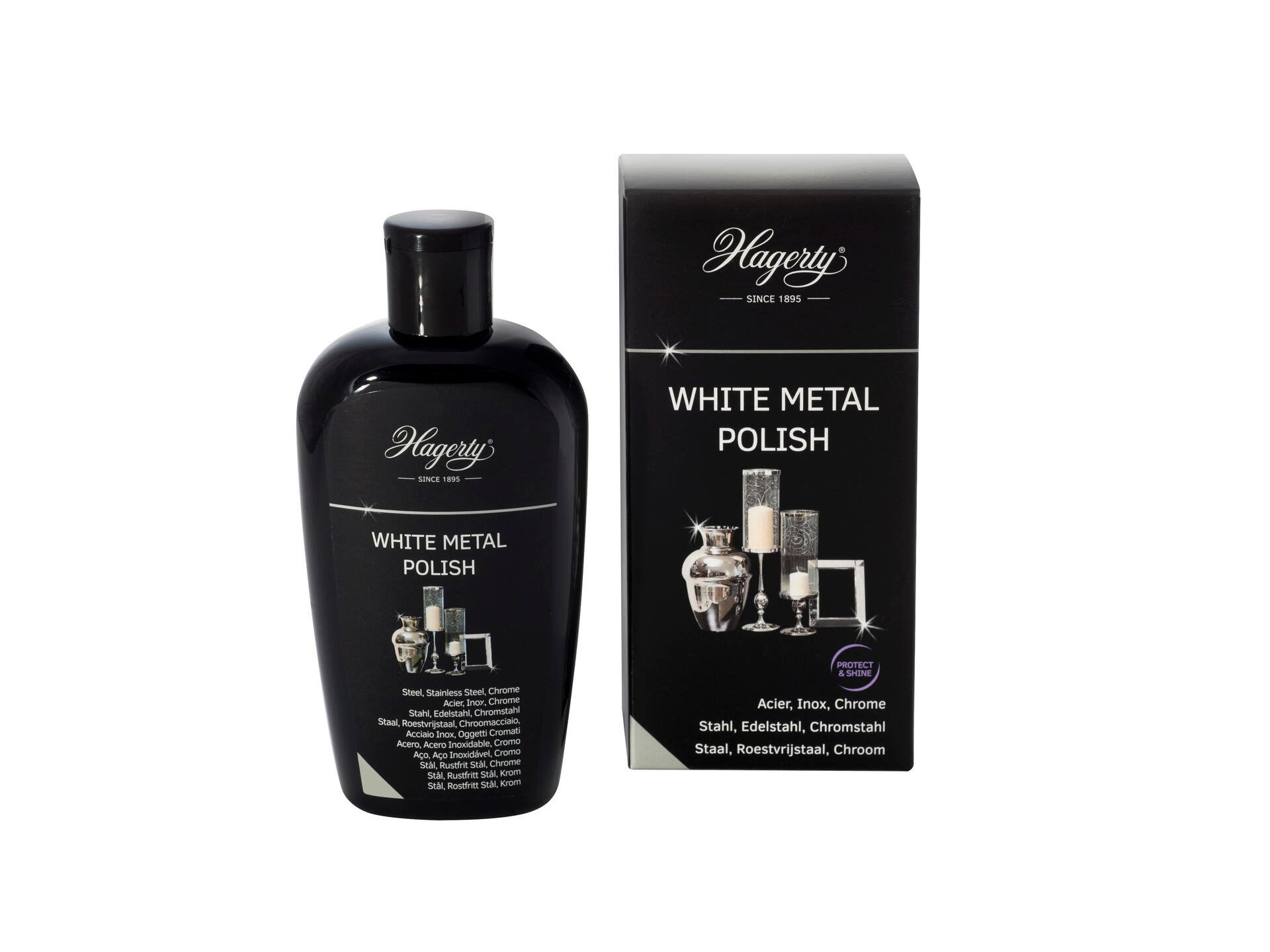 Reinigingslotion staal en chroom 250ml