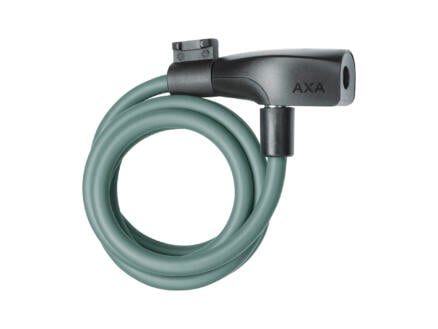Axa Resolute fietsslot kabelslot 8mm 120cm groen 1