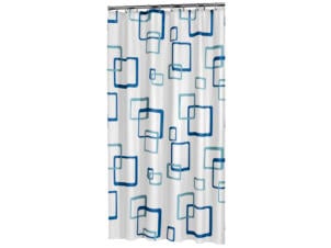 Sealskin Retro douchegordijn 180x200 cm blauw
