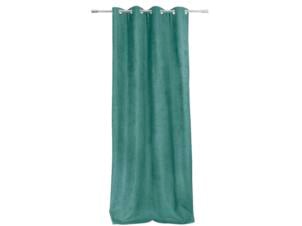 Home Style Rideau occultant thermique avec œillets 140x260 cm alina vert aqua