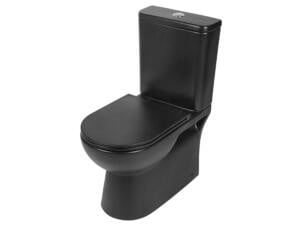 Differnz Rimless WC-pack zwart